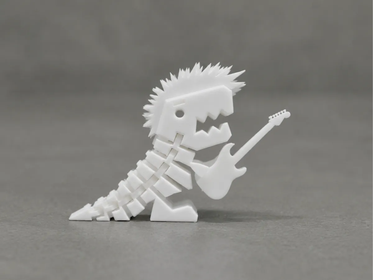 Dinosaure flexible punk