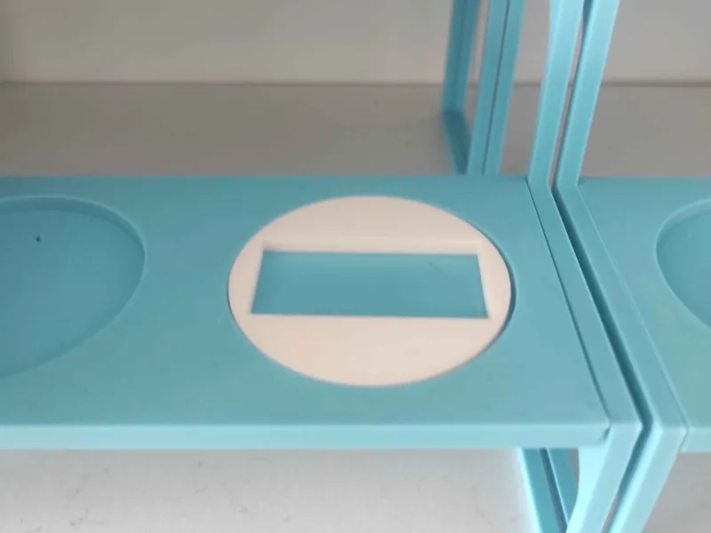 amiibo shelf addon Wood block amiibo