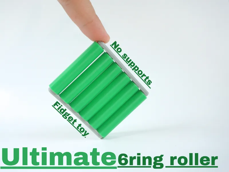6ring roller fidget