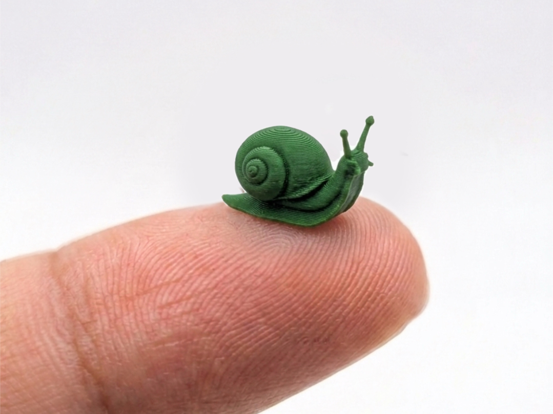 The smallest snail in the world (Nozzle 0.4)