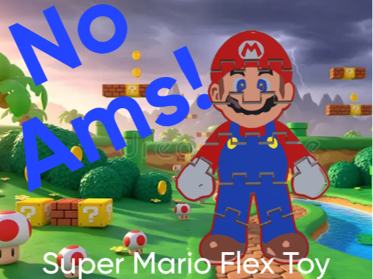 Super Mario Flex Toy