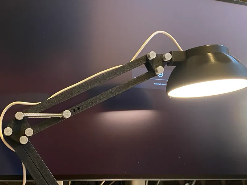 Classic extensible desktop lamp (LED Lamp Kit-001)