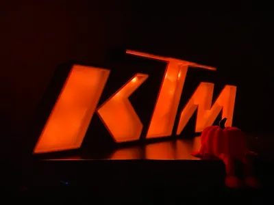 KTM LED SIGN