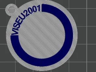 Keychain for Viseu 2001