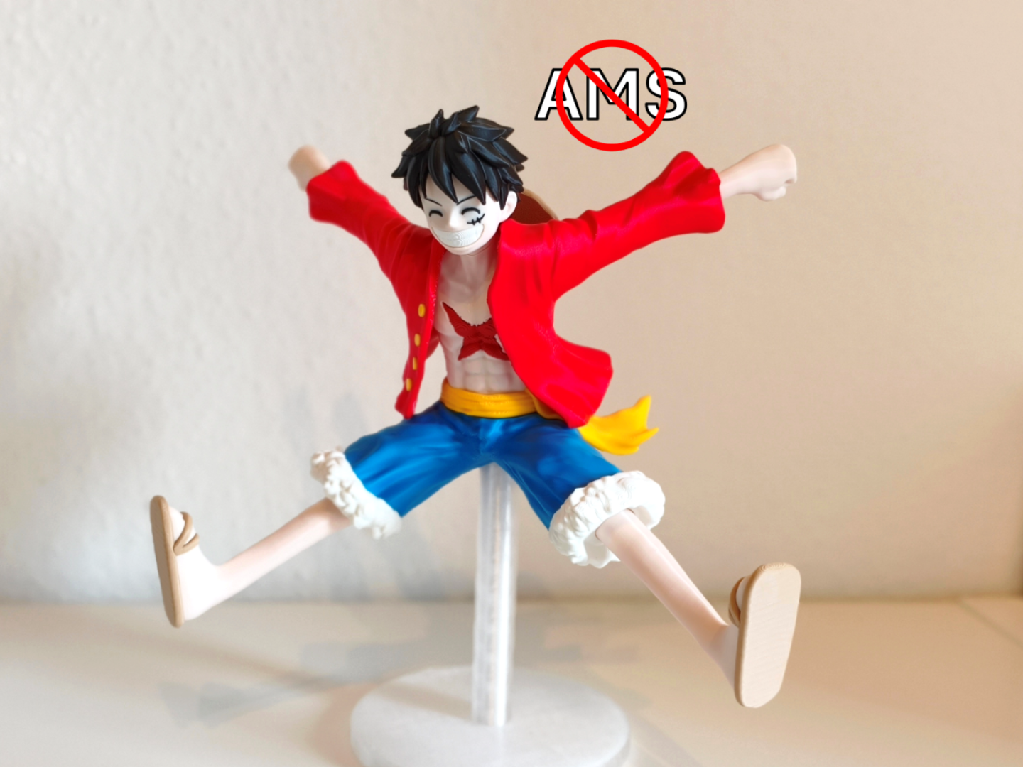 Monkey D. Luffy post-timeskip (Multipart, No AMS)