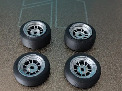 Drift tires 1:24 1:28 20/27 8.5/9/11 round&round