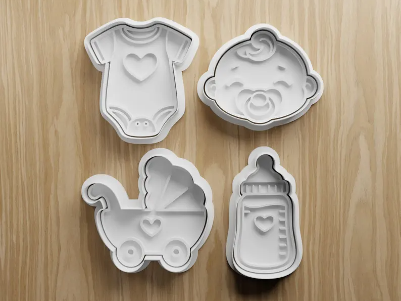 Baby Bottle Cookie Cutter for Baby Shower