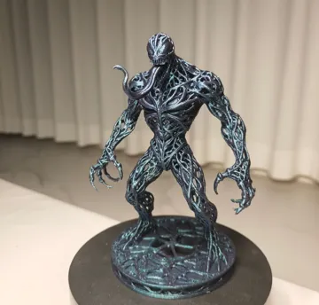 Soporte: Venom Symbiote: Intricate Line-Sculpted Hollow Art — vista de referencia 3