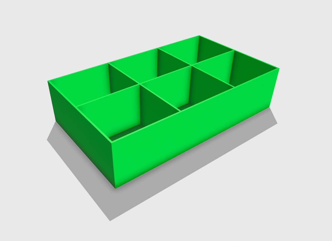 Miniatura 1 do modelo 3D 航模电池收纳盒