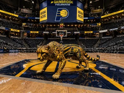 NBA - Indiana Pacers Cheetah Sculpt 