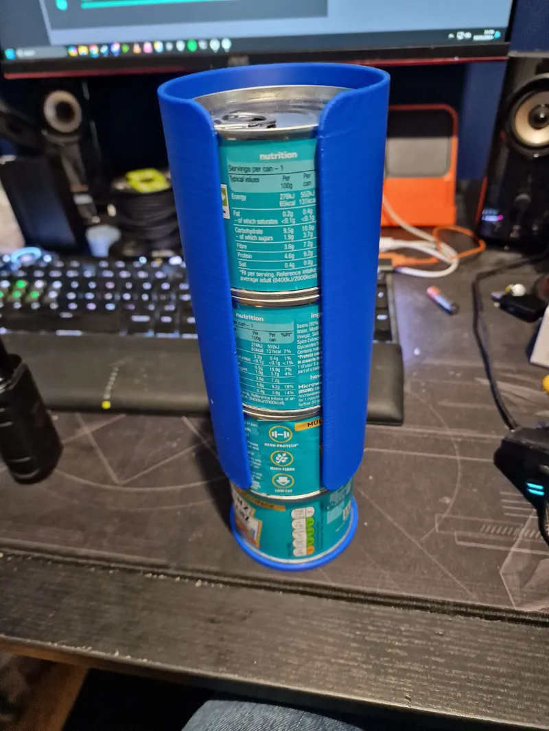 Heinz Beanz tower stacker