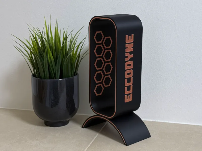 Headphone Stand POD - Customizable Text