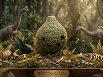 Dino-carina! 6-Hole mini ocarina