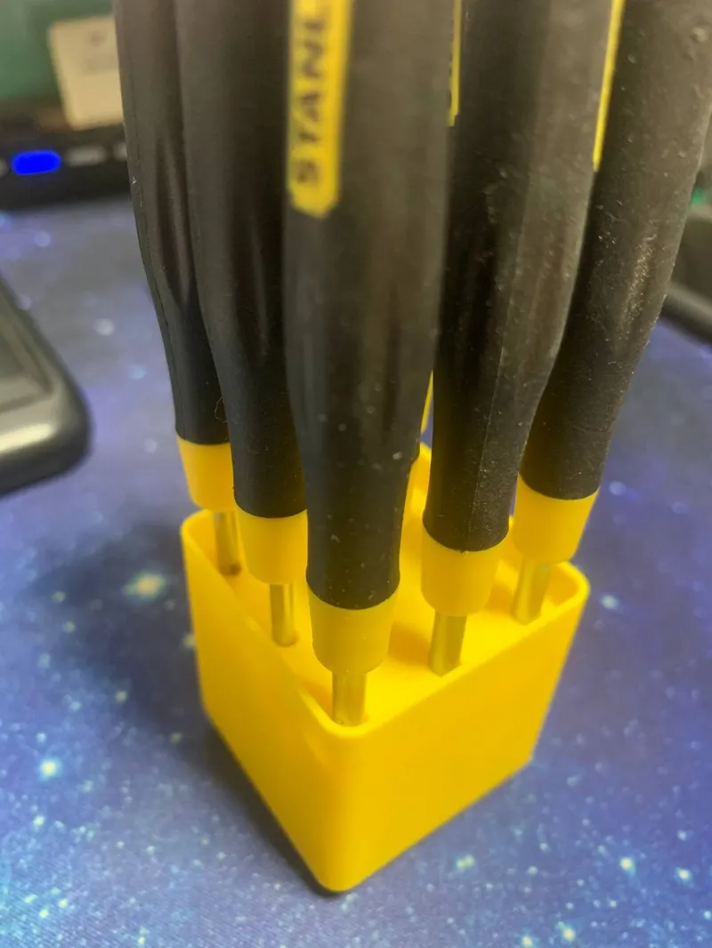 Gridfinity Stanley screwdriver holder