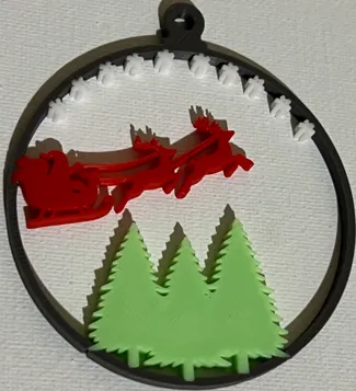 Santa in the Sky