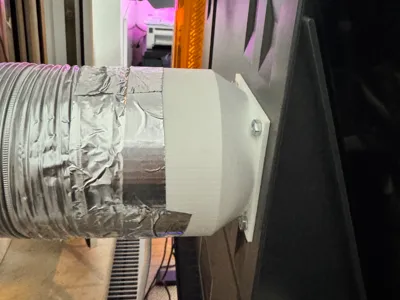 Exhaust Vent Tube for Resin Saturn 4  100MM