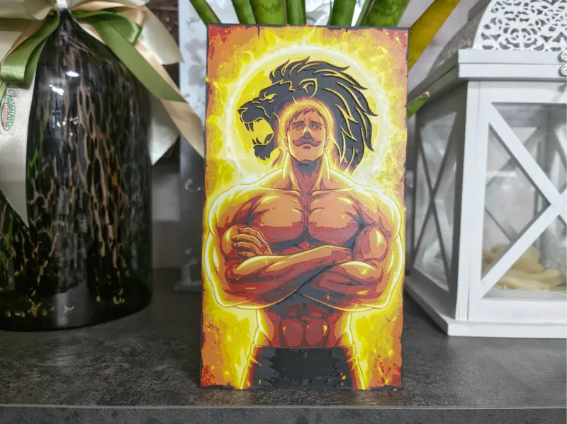 Escanor The Seven Deadly Sins Hueforge