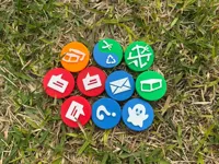 Geocoins, one of each - NO TRADEMARK