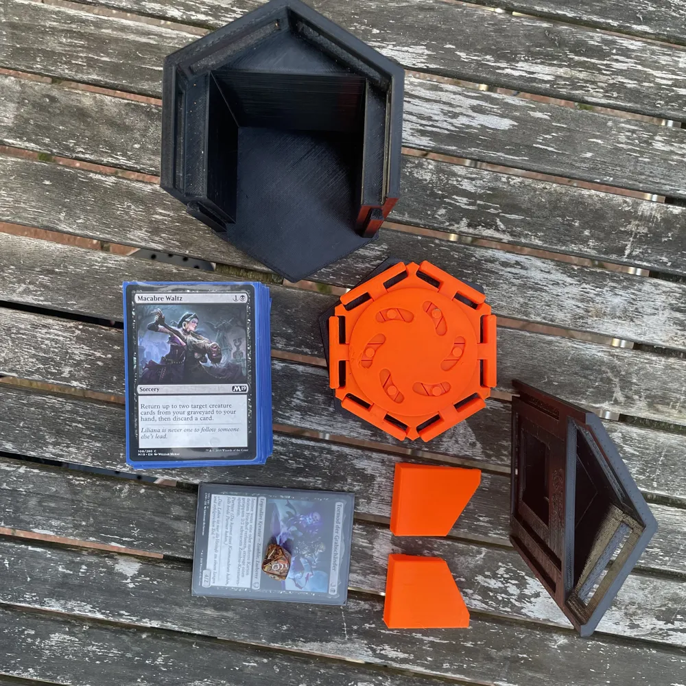 MTG Commander Deck Box v2 by gimpelginster MakerWorld: Download Free 3D ...