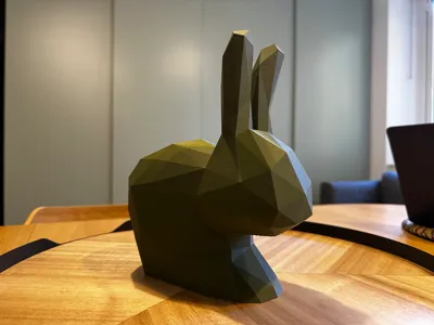 Low-Poly Easter Rabbit