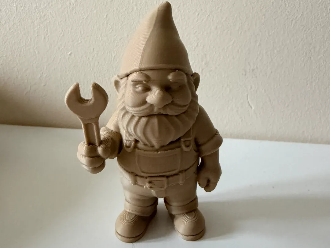 Gnome mécanicien de jardin