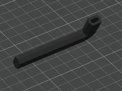 Allen key for Leatherman bits