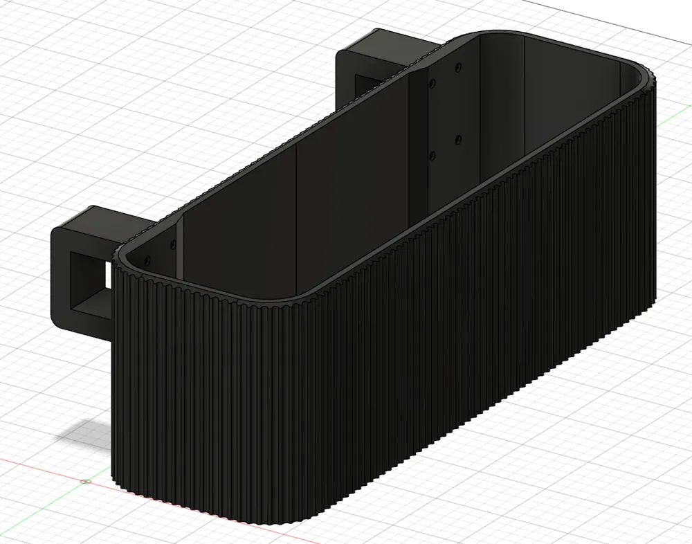 Balcony Mounted Planter - Free 3D Print Model - MakerWorld