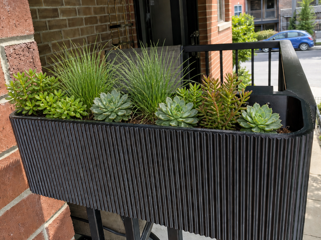 Balcony Mounted Planter