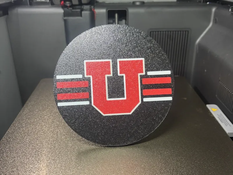 Utah utes hitch cover 