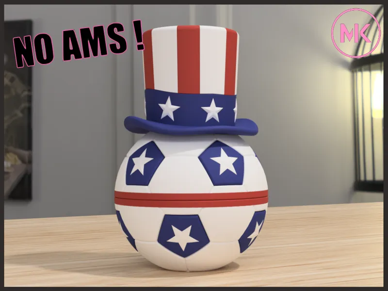 Ballon de Football USA – Uncle Sam Edition