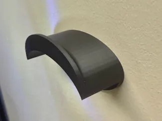 Flat Cap Wall Mount. ( Add Text to front! )