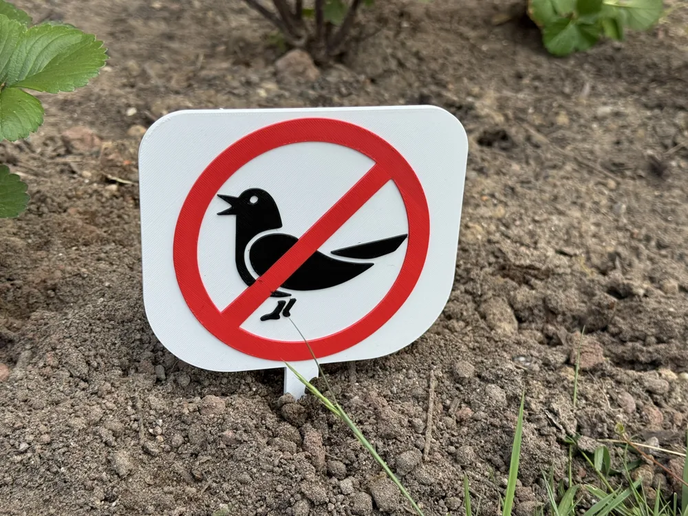 Slug Forbidden Sign Prohibition sign no birds, slugs, cats allowed by didldiprint ...