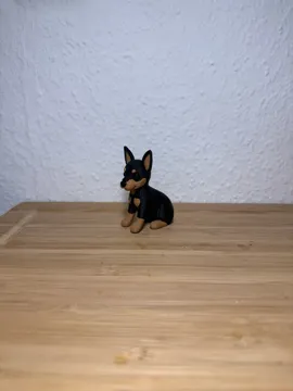 Modelo para impresión 3D: Strick-Pinscher — vista de referencia 5