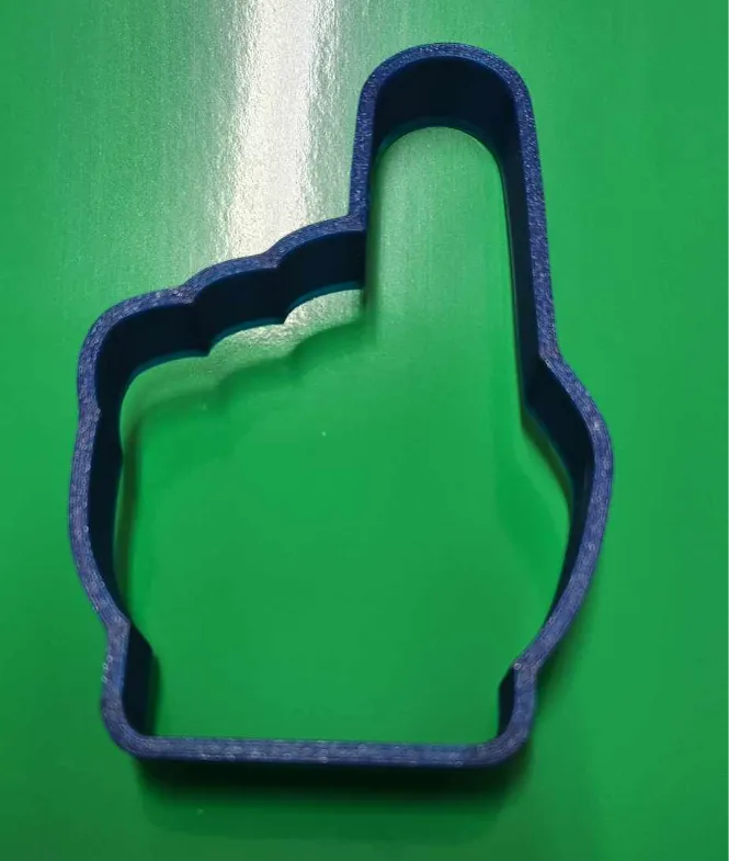 Foam Finger Cookie Cutter
