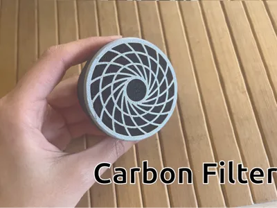 Carbon Filter Holder for 50mm Exhaust 