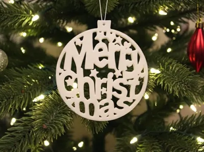 Merry Christmas Ornament