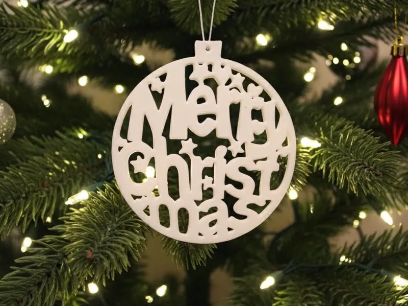 Merry Christmas Ornament