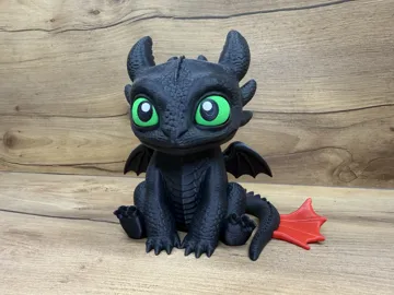 Accesorio para impresora 3D: Dragon Krokmou multipart no AMS — vista de referencia 4