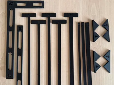Bookbinding spacers & corner jigs