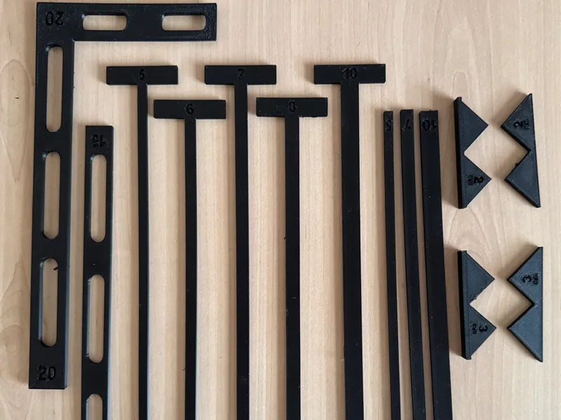Bookbinding spacers & corner jigs