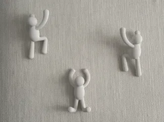 Klettermännchen Haken Halterung Deko Kleiderhaken 