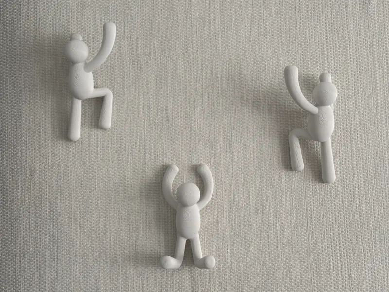 Klettermännchen Haken Halterung Deko Kleiderhaken 