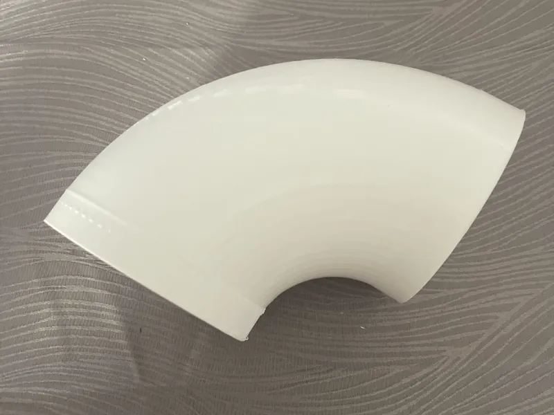 pteg 4" exhaust vent 90 degree fitting