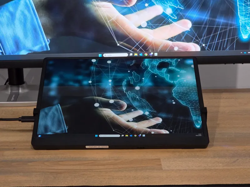 Flat stand for 14 inch portable display | ZSUS 2K