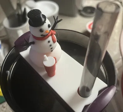 Stanley snowman topper