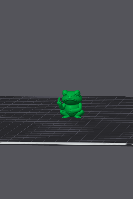 Miniatura 2 do modelo 3D Savage Frog - angry