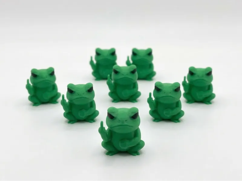 Savage Frog - angry