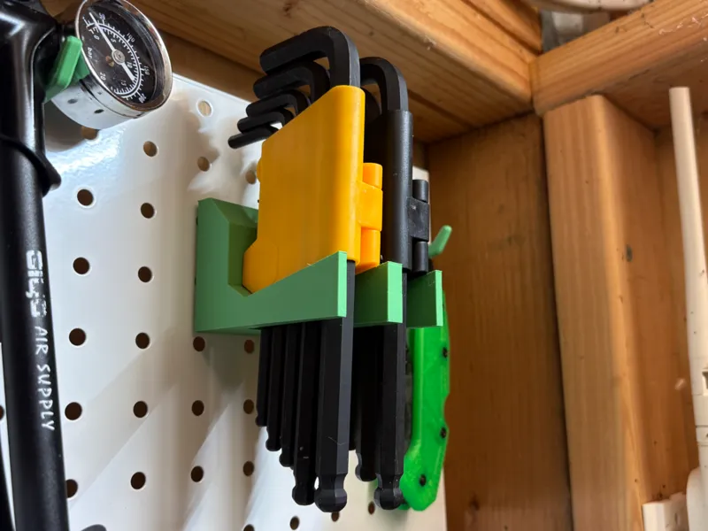 ELEAD Allen Wrench Hex Key Pegboard Holder