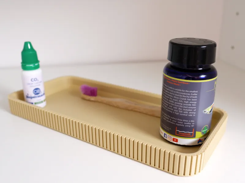 Accessory tray - Aquarium fish tank food/tool tray