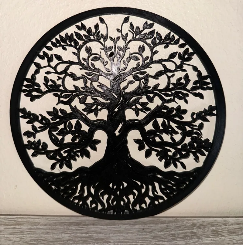 Tree of life with leaves